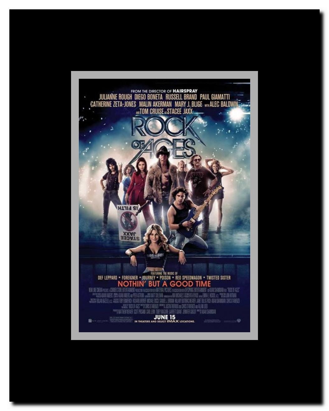 Rock of Ages Framed Movie Poster