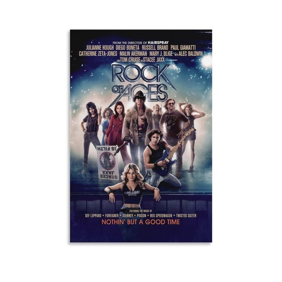 Rock of Ages Movie Poster Picture Print Canvas Poster Wall Paint Art Posters Decor Modern Home Artworks
