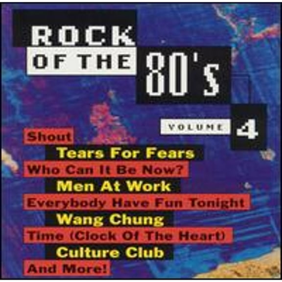 Pre-Owned Rock of the '80s, Vol. 4 (CD 0049925368420) by Various Artists