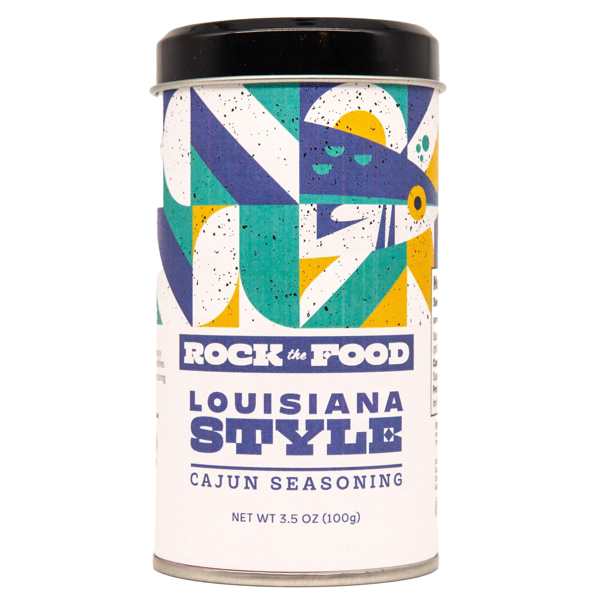 Rock the Food | Louisiana Cajun Seasoning Rub Shaker | Shake & Serve ...