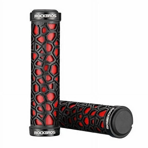 RockBros Lock on Mountain Bike Grips Handlebar Grips Anti-slip