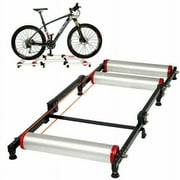 RockBros MTB Road Bike Roller Trainer Stand Indoor Folding Trainer for 16-29" with Tools Black