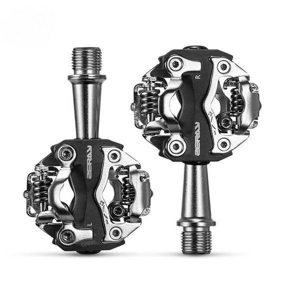 ZERAY Mountain Bike SPD Lock Pedals Dual-side Locking ADC Building Aluminum Alloy Bicycle Cycling Pedals