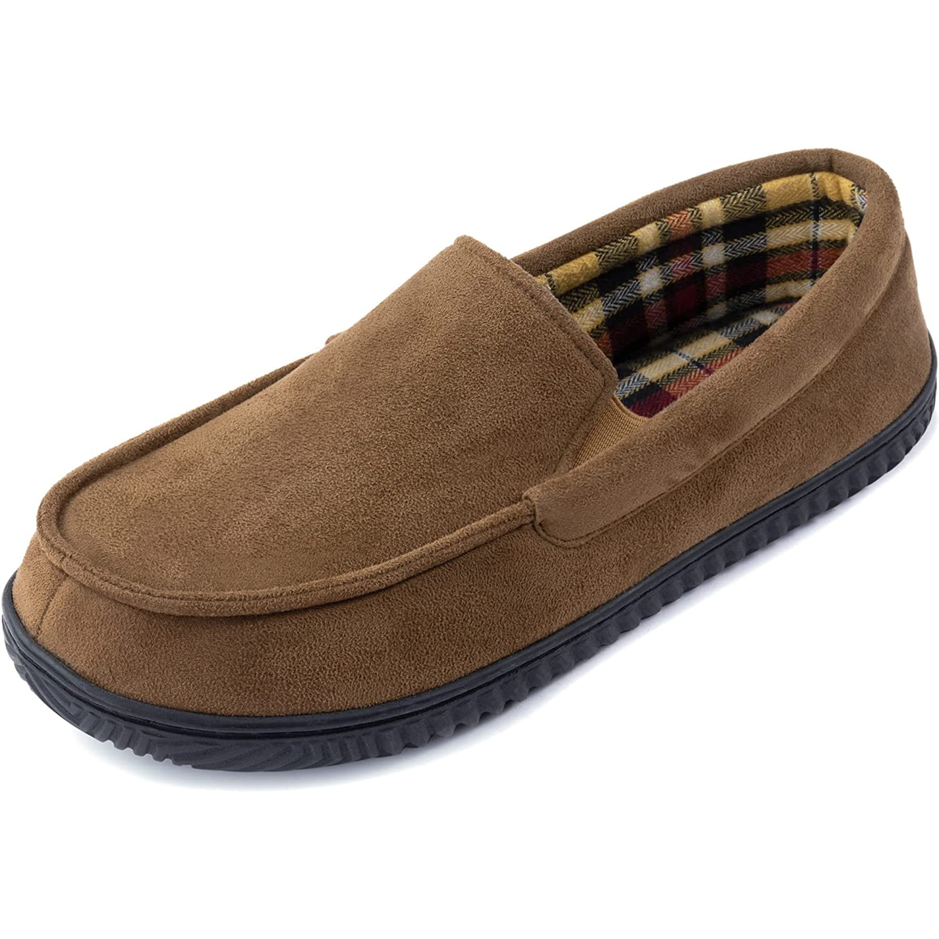RockDove Men s Alexander Flannel Lined Loafer Slipper Walmart