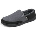 thumbnail image 1 of RockDove Men's Contrast Color Closed Back Slipper, 1 of 6