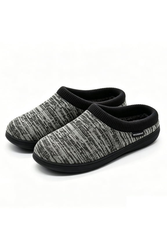 Men's Hoodback Slipper with Memory Foam