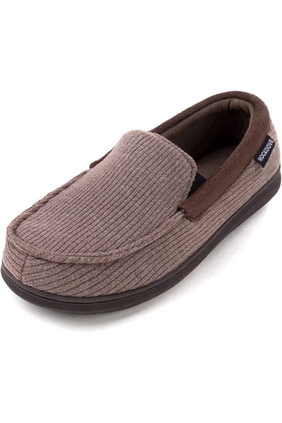 Ravelier Men's Liam Jersey Knit Moc Slipper