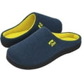 thumbnail image 1 of RockDove Men's Original Two-Tone Memory Foam Slipper, 1 of 7