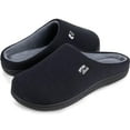 thumbnail image 1 of RockDove Men's Original Two-Tone Memory Foam Wide Slipper, 1 of 6