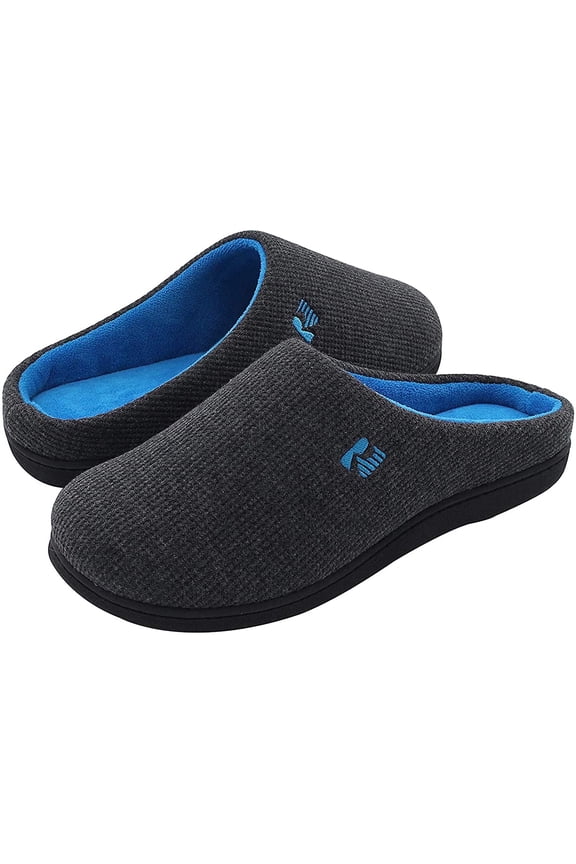 Men's Original Two-Tone Memory Foam Wide Slipper