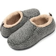 thumbnail image 1 of Ravelier Men's Rover Sherpa fleeced Slipper with Memory Foam, 1 of 6