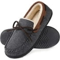 thumbnail image 1 of RockDove Men's Samuel Sherpa Lined Moccasin Slipper, 1 of 7