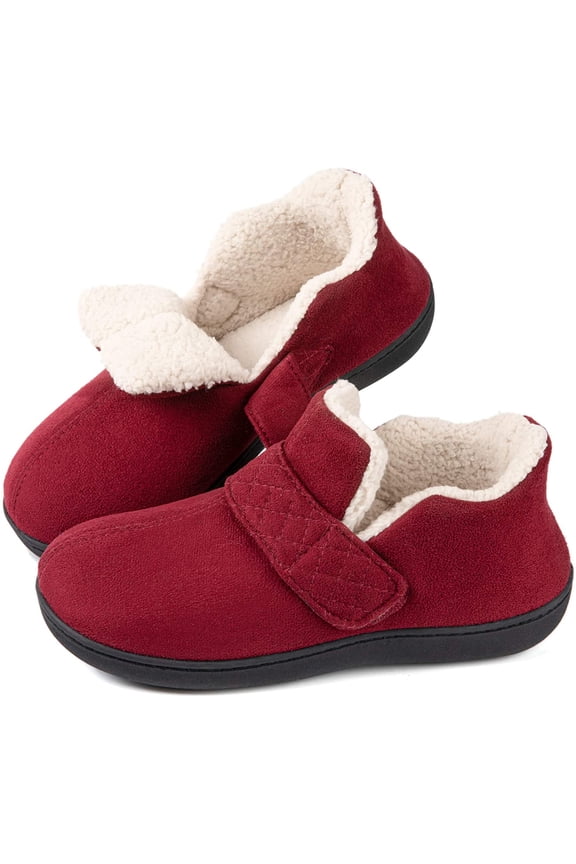 Women's Adjustable Strap Bootie Slipper