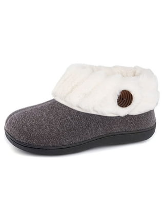 Womens bootie slippers walmart sale