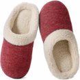 thumbnail image 1 of RockDove Women's Claire Sherpa Lined Clog Slipper, 1 of 7