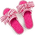 thumbnail image 1 of RockDove Women's Coral Band Open Toe Slide Slipper with Oversized Bow, 1 of 6