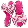 thumbnail image 1 of RockDove Women's Coral Band Open Toe Slide Slipper with Oversized Bow, 1 of 6
