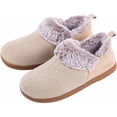 thumbnail image 1 of RockDove Women's Cozy Memory Foam Bootie Slippers with Warm Plush Faux Fur Lining, 1 of 6