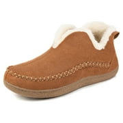 RockDove Womens Mountainside Faux Fur Lined Ankle Bootie Slipper