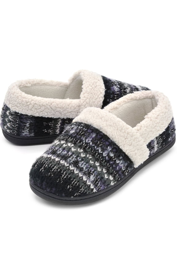 Women's Nordic Sweater Knit Slipper