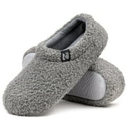 Ravelier Women's Teddy Fleece Closed Back Indoor Slipper