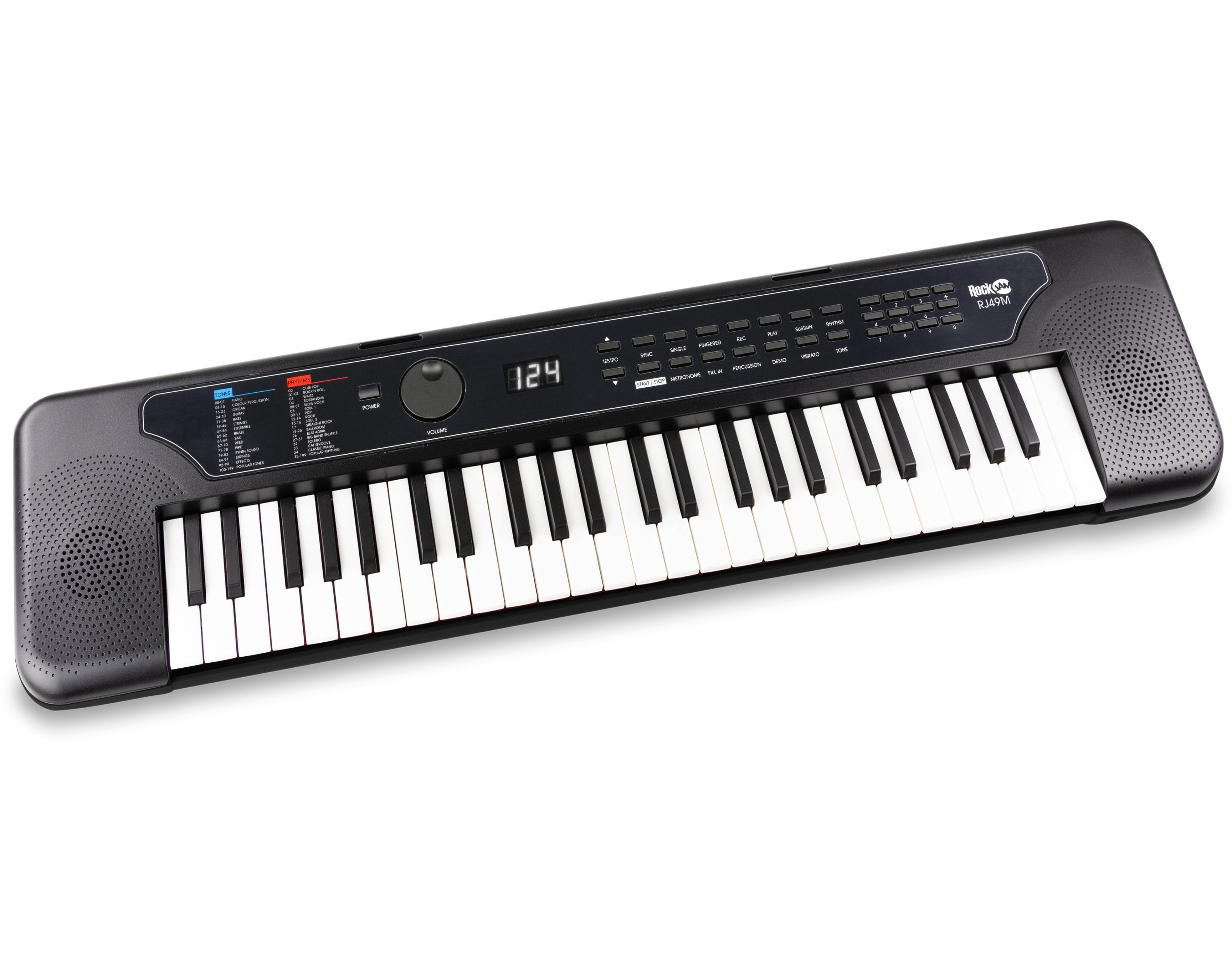 RockJam 49-Key USB Electronic Digital Piano Keyboard - Walmart.com