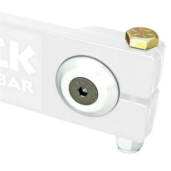 RockJock Antirock Arm Hardware Pack - Clear Anodized - 3/8in.