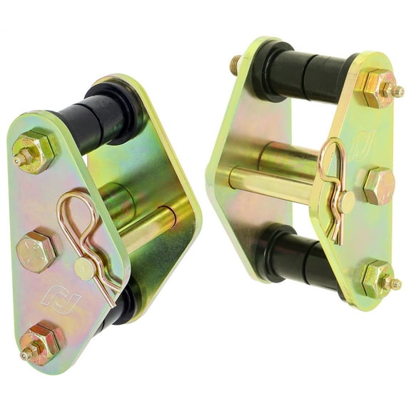 RockJock CE-9035 Heavy Duty Leaf Spring Tow Shackles Fits CJ5 CJ7 Scrambler