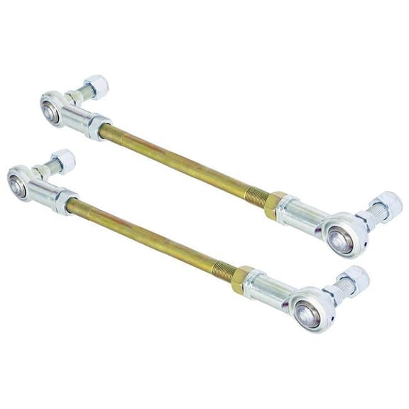 RockJock CE-99002RD2 Antirock End Link Kit with Heims - 14 in. Rods
