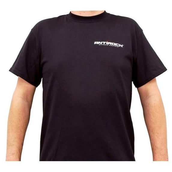 RockJock RJ-711005-L Men T-Shirt, Black - Large