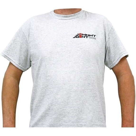 RockJock RJ-711006-XXL Men T-Shirt, Gray - 2XL