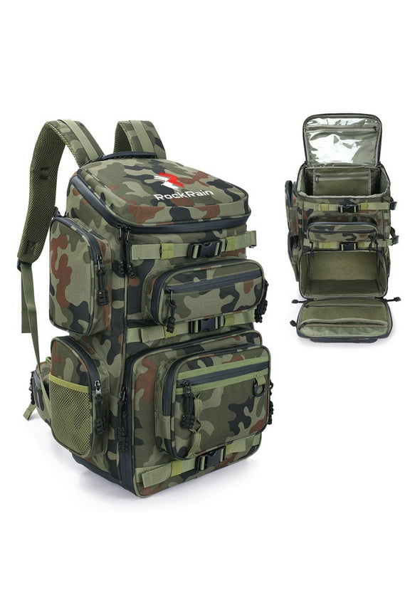 Multi-Function Tactical Backpack for Hunting, Hiking, Camping, Durable and Waterproof with Multiple Pockets and Adjustable Main Compartment