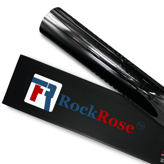 RockRose 20% VLT Charcoal Nano Ceramic Car Window Tint - Ceramic Window Tint for Car and Home, Excellent Heat Rejection, 99% UV Rejection, IRR 85% to 90% - Size (20" X 10ft)