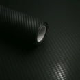 thumbnail image 1 of RockRose 3D Matte Black Carbon Fiber Vinyl Wrap 5FT x 10FT, 1 of 8