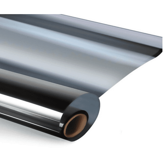 RockRose One-Way Privacy Mirror Finish Window Film 17.7" x 78.7"