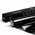 thumbnail image 1 of RockRose Piano Black Gloss Vinyl Wrap for Cars 2 IN x 30FT – Self Adhesive, Air Release, Anti-Wrinkle Design, 1 of 8