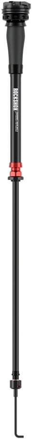 RockShox Gravel Fender Short - 3 Boulons, 28 Mm, Noir, Rudy (A1+/2022