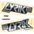 thumbnail image 1 of RockShox Fork Decal Kit - Lyrik Ultimate, 27/29", Polar Foil for Gloss Black, 1 of 1