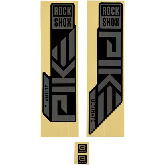 RockShox Fork Decal Kit - Pike Ultimate, 27.5"/29", Gloss Rainbow Foil For High Gloss Black (2023+)