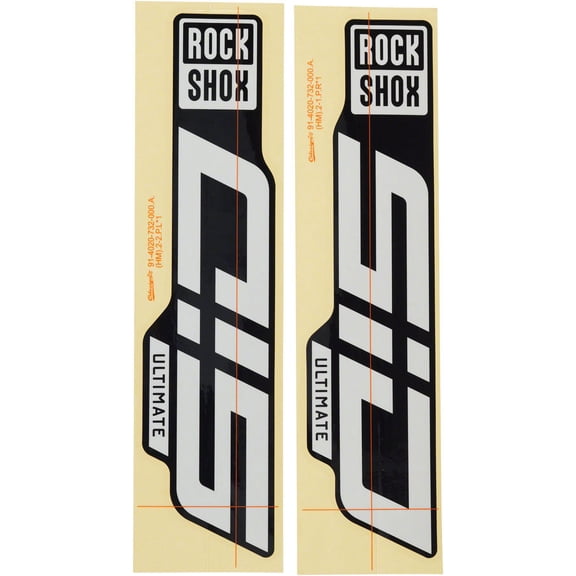 RockShox Fork Decal Kit - SID Ultimate, 27.5"/29"