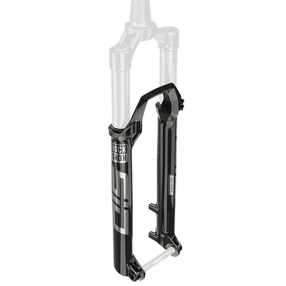 RockShox Lower Leg Sid Ult B4, 15X110 Boost Gloss Black -SID Ultimate 80-100mm B4 (2020+)