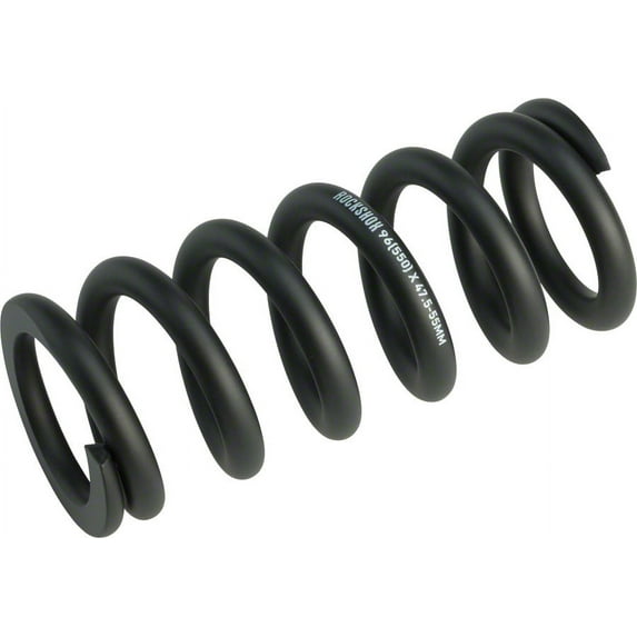 RockShox Metric Coil Spring - Length 134mm, Travel 47.5-55mm, 550 lbs, Black