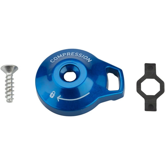 RockShox Motion Control RL Compression Adjuster Knob & External Hardware Screw for Reba RL (2012-2016)/Recon, Sektor Gold (2011-2016)
