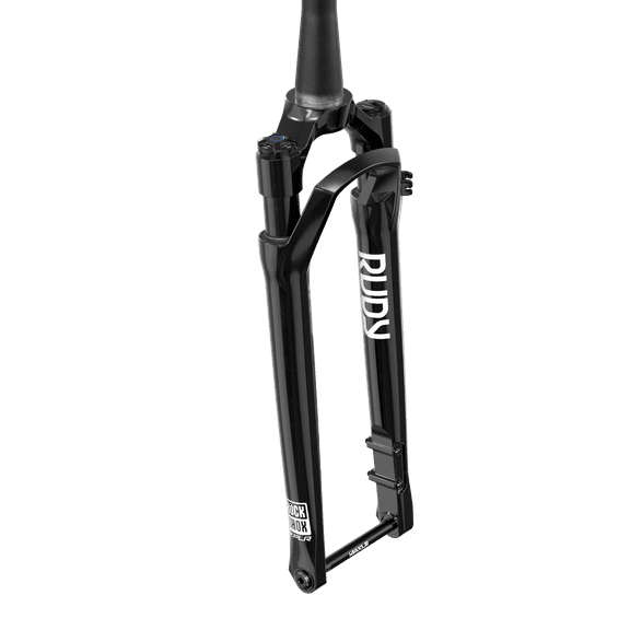 RockShox Rudy Ultimate XPLR A2, Suspension Fork, 700C, Solo Air, 40mm, 1-1/8''-1.5'', 12x100mm TA, Rake: 45mm, Black