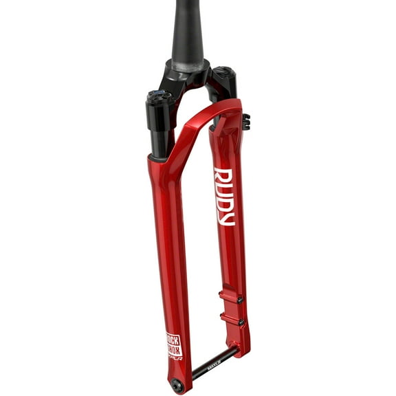 RockShox RUDY Ultimate XPLR Race Day 2 Suspension Fork - 700c, 40 mm, 12 x 100 mm, 51 mm Offset, Electric Red, A2