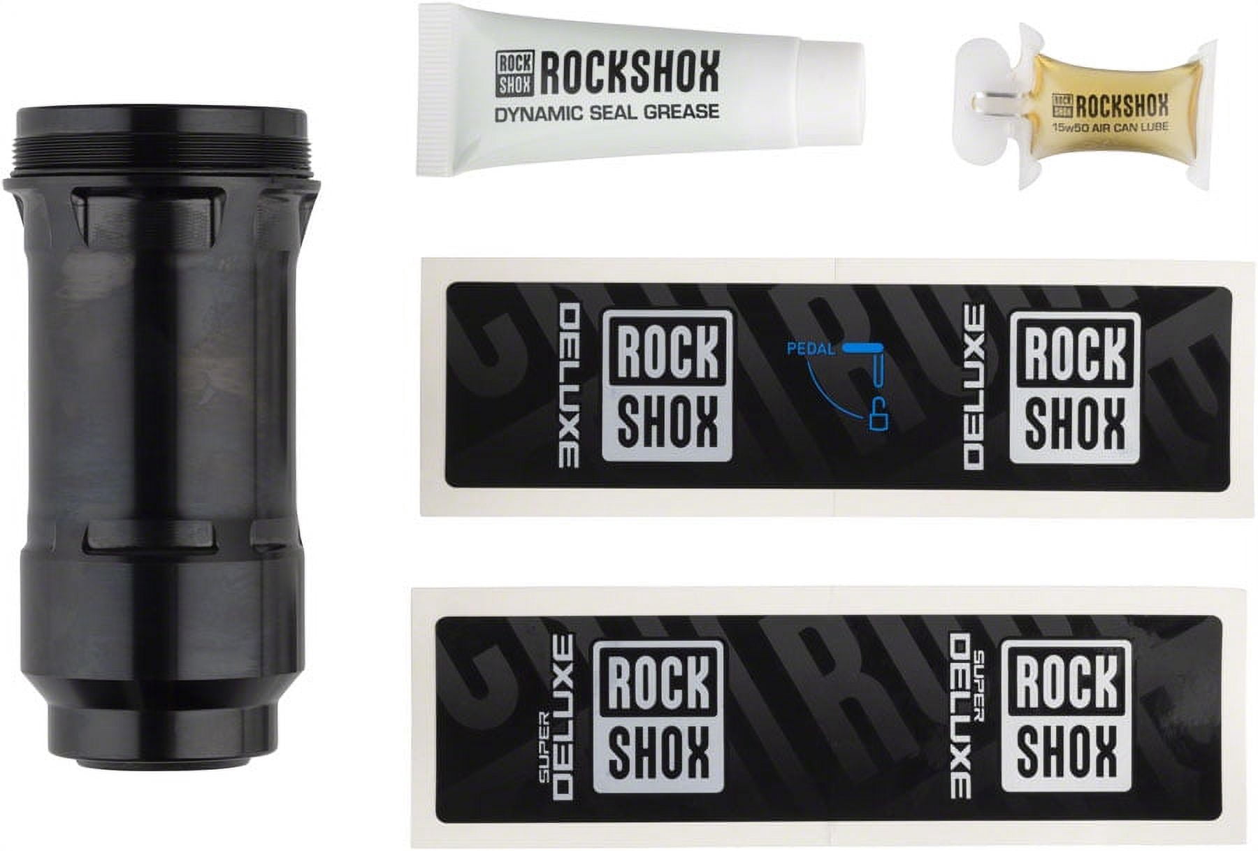 ROCKSHOX Valve D'Air Pour Amortisseur Arrière – Adulte, Noir, Taille Unique