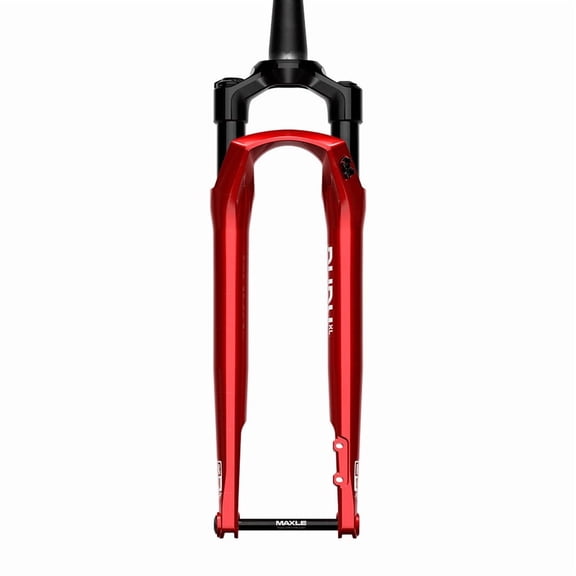 RockShox Rudy XL Ultimate A1 Suspension Fork, 700C, Solo Air, 50mm, 1-1/8''-1.5'', 12x100mm TA, Rake: 45mm, Red