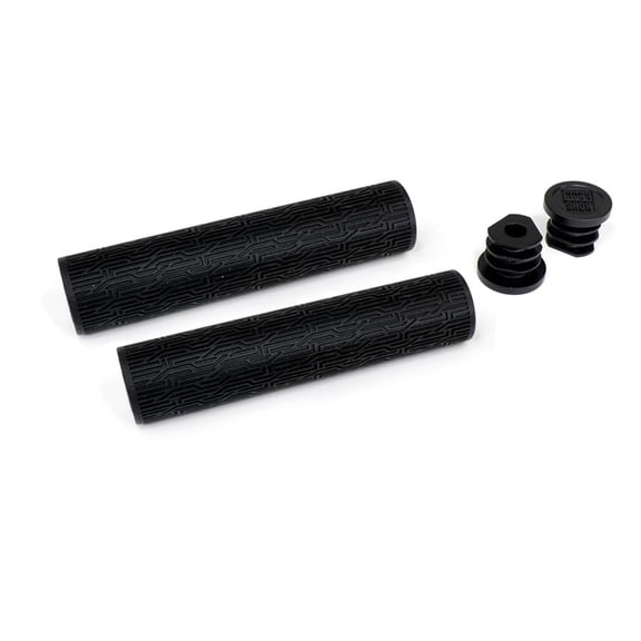 RockShox Textured Slip-On Grips, 135mm, Black, Pair NLS