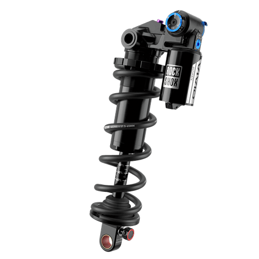 RockShox Vivid Coil Ultimate RC2T Rear Shock - 205 x 60mm, Reb 55 / Comp 34, Adj. Hydraulic Bottom Out, L/45, Standard