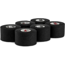 RockTape Athletic Tape for Joint Support , Black, 6 Pack